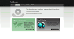 Desktop Screenshot of linkder.com
